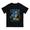 Men Logan T Shirt Deadpool And Wolverine Clothing Humorous Short Sleeve Round Collar Tee Shirt Printing T-Shirt