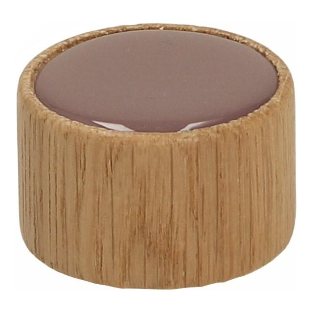 GD17 knob, oak, brown