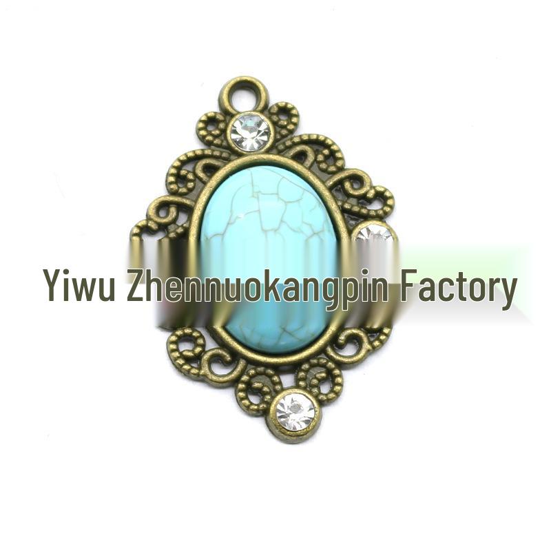 Okrągłe klipsy z metalu i akrylu z cyrkoniami 16 mm z płaskim tyłem do biżuterii, odzieży i ozdób DIY