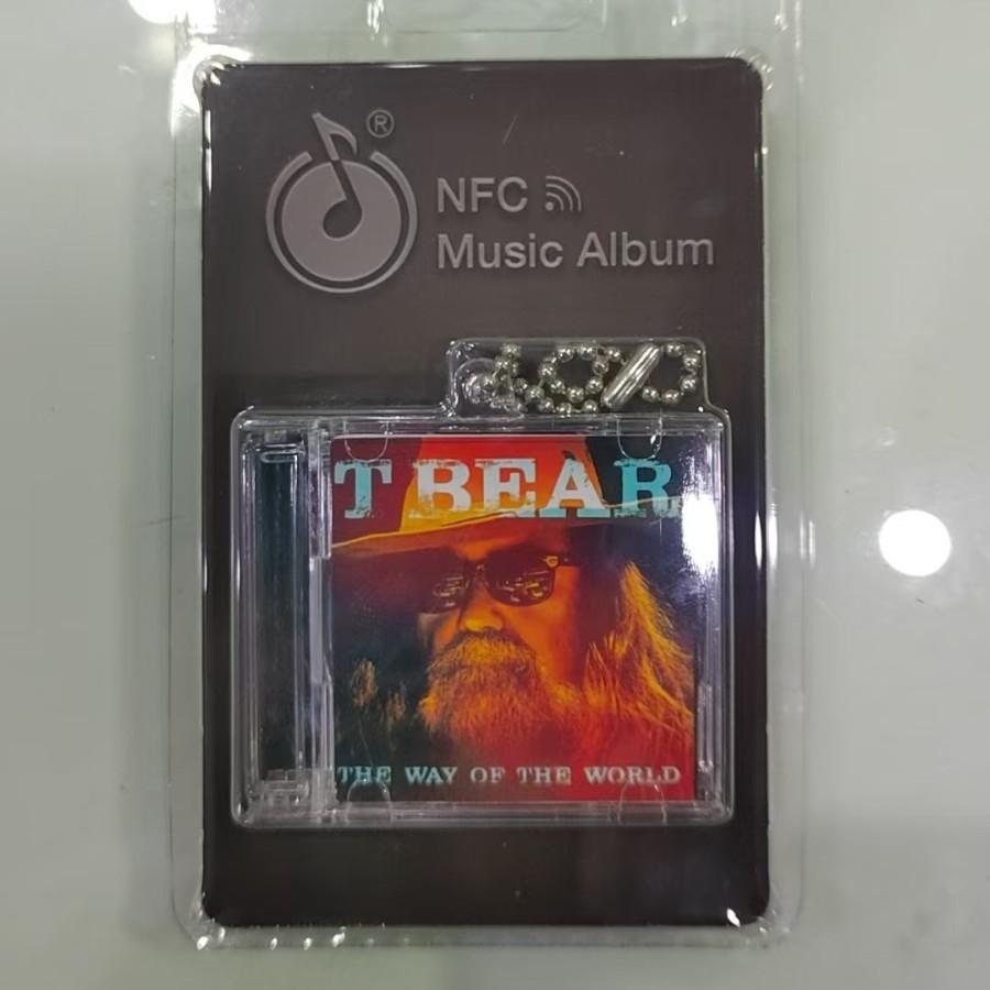 Colgante Acrílico Llavero de Estrella de Película de Anime - Diseño Personalizado de Disco de Vinilo