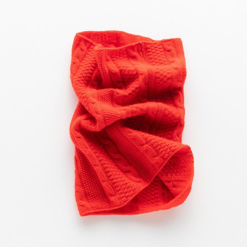 Women s 100% Pure Cashmere Cable Knit Neck Gaiter - Warm, Fashionable & Versatile for Autumn/Winter One Size