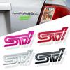 Metal Car Rear Trunk Emblem Sticker Side Badge Decal for Subaru STI Logo WRX Forester XV Outback Impreza Tribeca Crosstrek Exiga O111