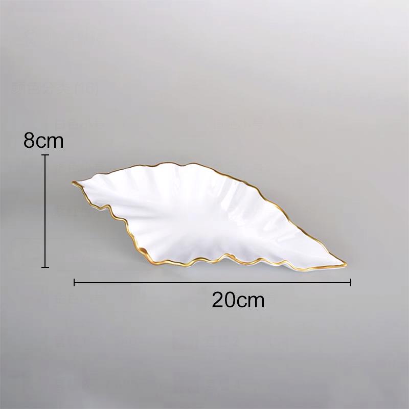 European Simulation Metal Leaves Wall Hanging Ornaments Set Art Aesthetics Room Decoration Leaf Pendants Wall Background Display