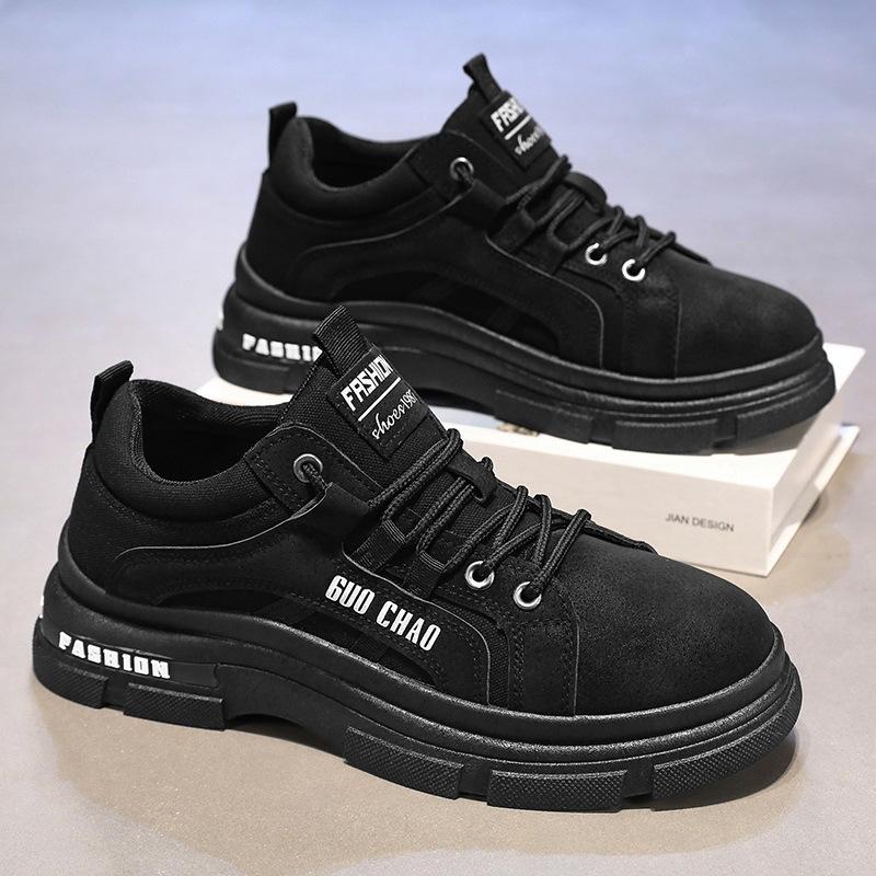 Fashion Spring Autumn Men's Anti slip Wear resistant Casual Board Shoes Simple Comfortable Daily Casual Fashionable Men's Shoes