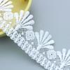 White Unilateral Water-Soluble Milk Silk Small Lace Elastic Hollow Embroidered Lace Lace Clothing Laying Material