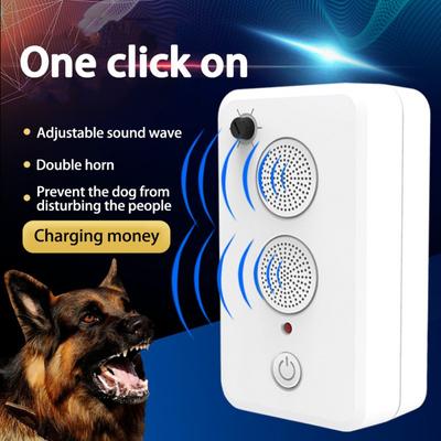 Haustier Hund Repeller Anti Bellen Gerät Outdoor Ultraschall Hund Bellen Abschreckung USB Aufladbare Antibell Training Tools