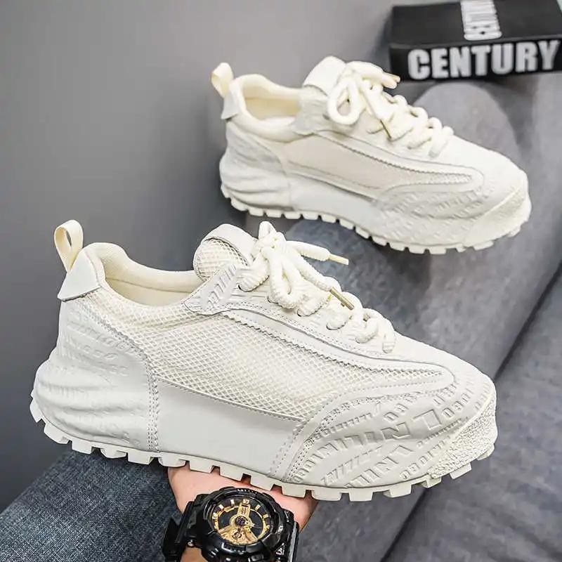 Normal Leather Appearance Increases Brand Shoes Sneakers Running Basketball Men Gym Training Shoes Sports Newest