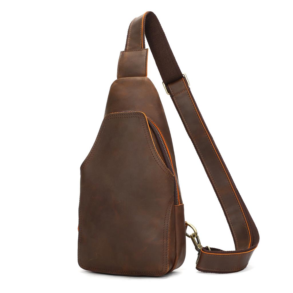 Retro Mode Umhängetasche - Multifunktionale Single-Shoulder Crossbody-Tasche für den Außenbereich und Portabilität