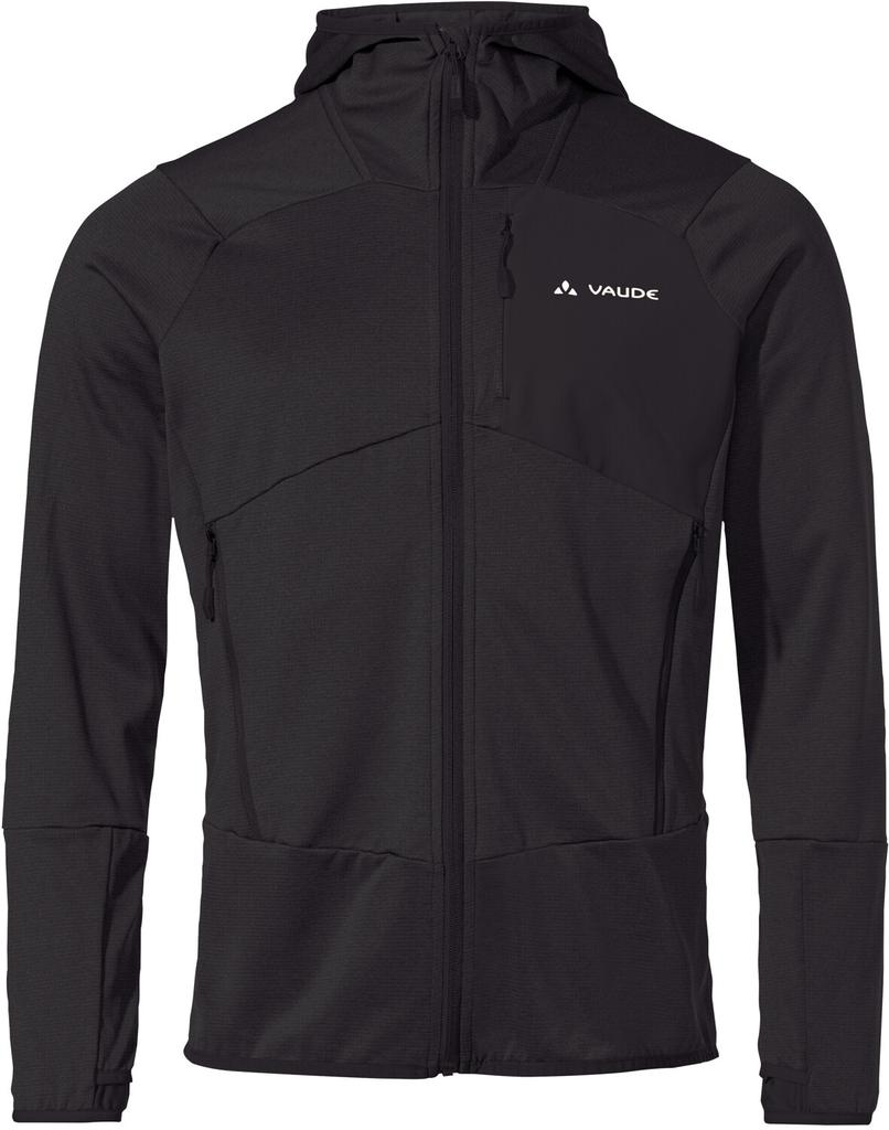Jacket VAUDE Monviso Fleece Jacket II Men (42988) Men's Black Fleece Jacket Monviso Fleece Jacket II