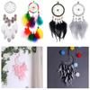 Indian Dream Catcher Feathers Beads Handmade Circular Heart Net Dreamcatcher Car Home Hanging Decoration Ornament