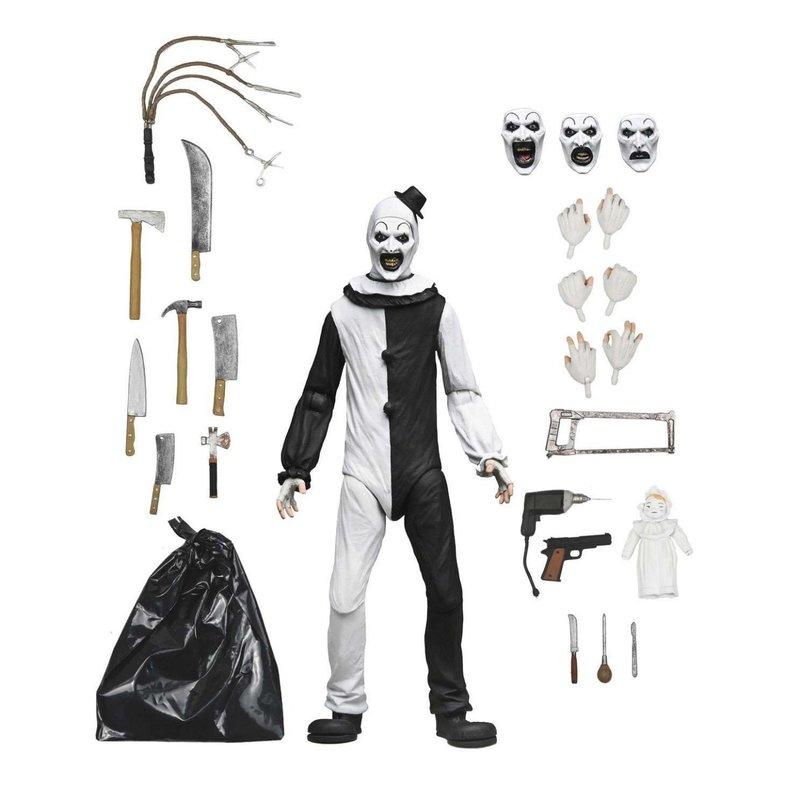 NECA Figure Art The Clown Figure Damien Leone's Terrifier Figurine Action Figure Model Toys Joint Movable Doll Toys Gifts