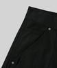 Beodeonteu Utility Side Big Pocket Wide Pants [Black]