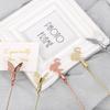 Flamingo Pattern Wedding Supplies Paper Clamp Place Card Butterfly Shape Photos Clips Clamps Stand
