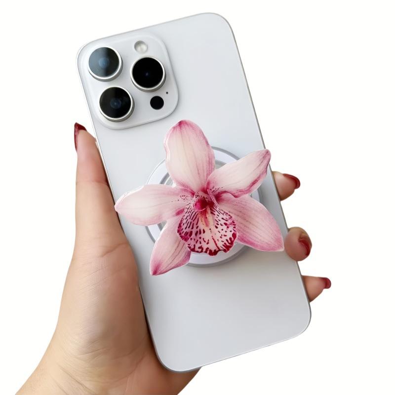 

Акриловый держатель для телефона в виде цветка, складной держатель для телефона, модная подставка с пряжкой для мобильного телефона, универсальные аксессуары для смартфонов 1PCS