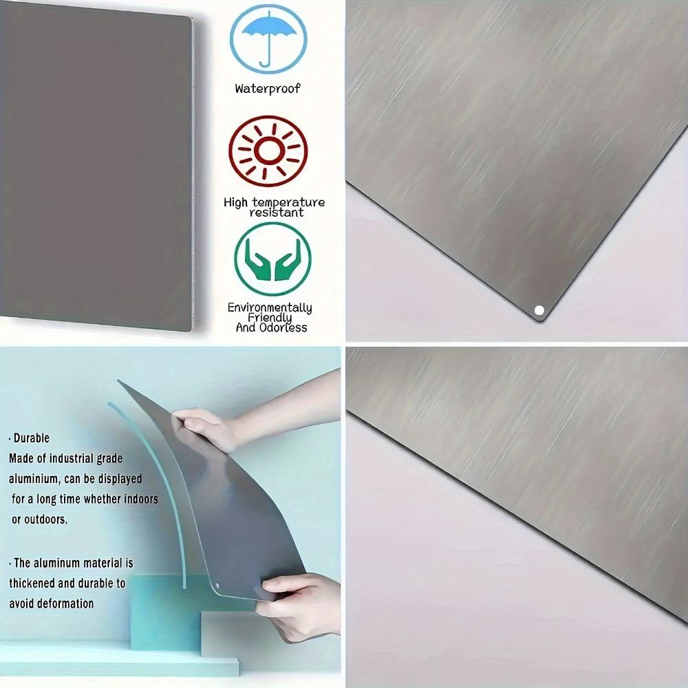 Benutzerdefiniertes Reserviertes Parkverbot Schild Aluminium Metall 8" x 12" Personalisiert