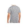 Nike T Shirts Men's Gray Crew Neck Moderate Straight Fit CU5458-010