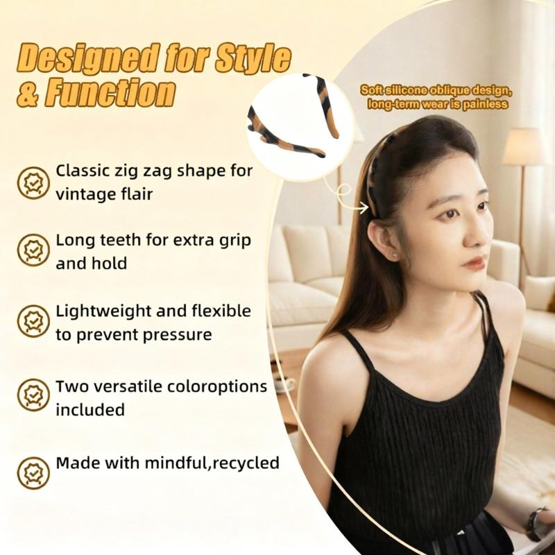 Soft Silicone Hairband For Women Men Kids NonSlip Hairband With Comfortable Elastic Design For Sport Yoga Gym Daily Use