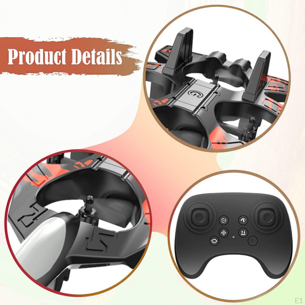 Foam Remote Control Airplane for Kids, 360° Rotating Portable RC Glider Park, Garden, Adults