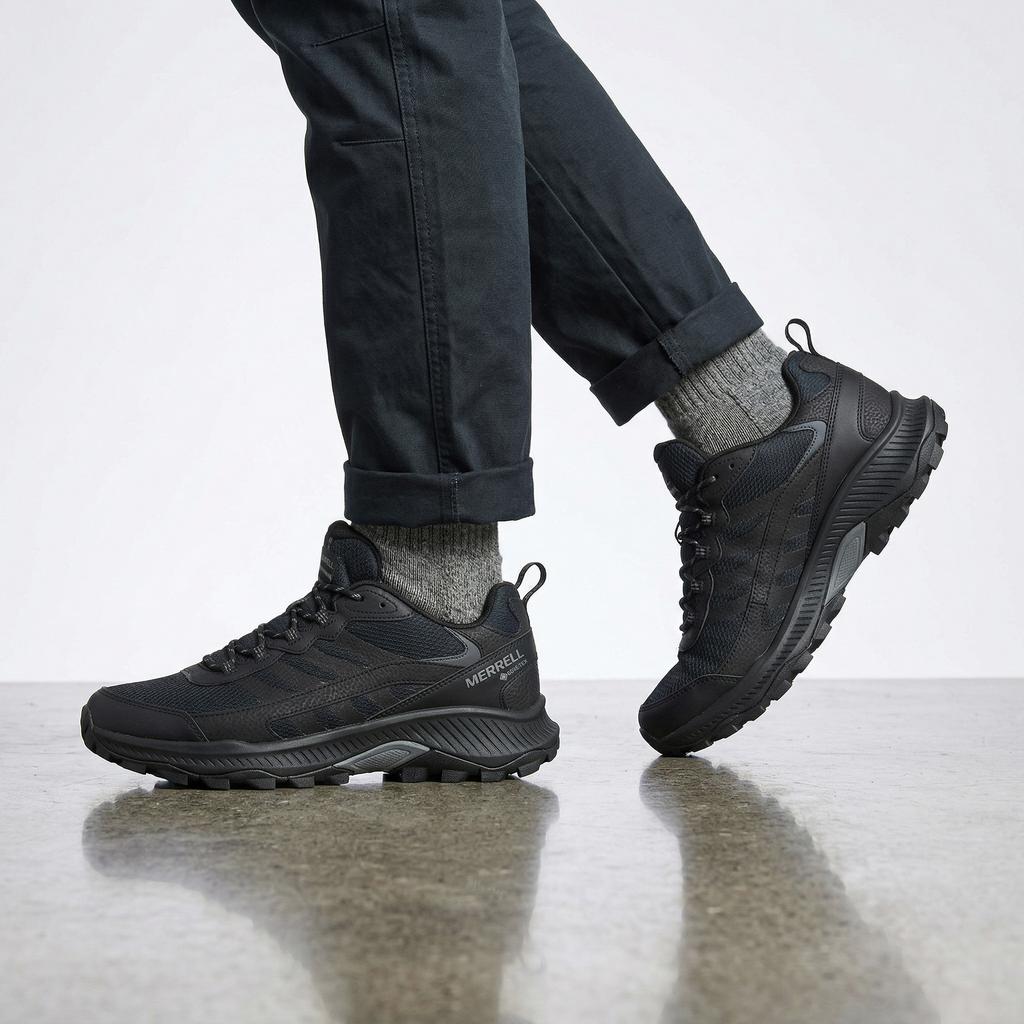 Merrell Speed Strike 2 GTX GORE-TEX - Zapatos de senderismo para hombre Outdoor Negro J037825 ORIGINAL