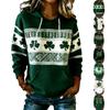 Women'S St. Patrick's Day Sweater Cute Fun Patrick's Day Sweater Spring  Long Sleeve Knitted Sweater