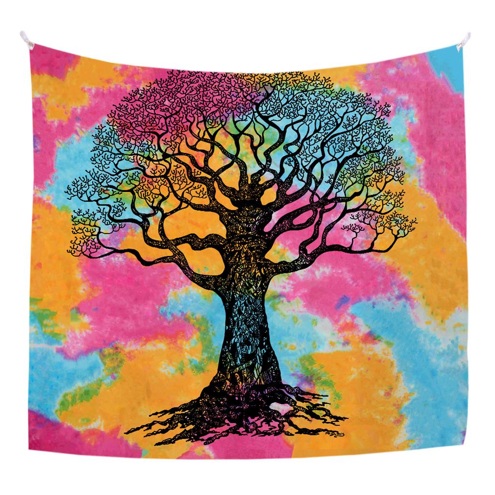 Tapestry; Colorful Art Background Cloth; Background Wall Decoration Cloth; Room Headboard Hanging Cloth; Bedroom Wall Cloth; Wall Hanging