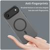 For iPhone 17 Air Case Compatible with MagSafe TPU+PC Slim Matte Translucent Phone Cover