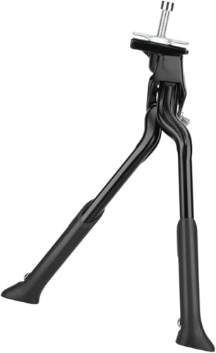 Bicycle Kickstand, Double Leg Stand, Bicycle Center Stand, Aluminum Alloy Stand, Bicycle Center Mount, Two Legs, Anti-Tip, Compatible with Road Bikes,