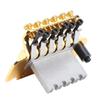 Electric Guitar Double Tremolo System Electric Guitar Bridge Double Locking Tremolo System Gold