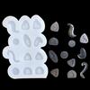 Animal Parts Quicksand Resin Casting Mold Resin Art Mold Necklace Silicone Mold