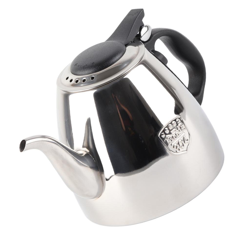 Tea Kettle Water Stove 1.2L/1.5L Stainless Steel Stove Teapot Pot For Hotboiling Induction Coffee Pot For Camping Home Accessory