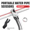 Professional Plumbing Pipe Cutter Scissors Tool for Multiple Materials Including PVC PPR Aluminum ABS PE with Quick Cutting