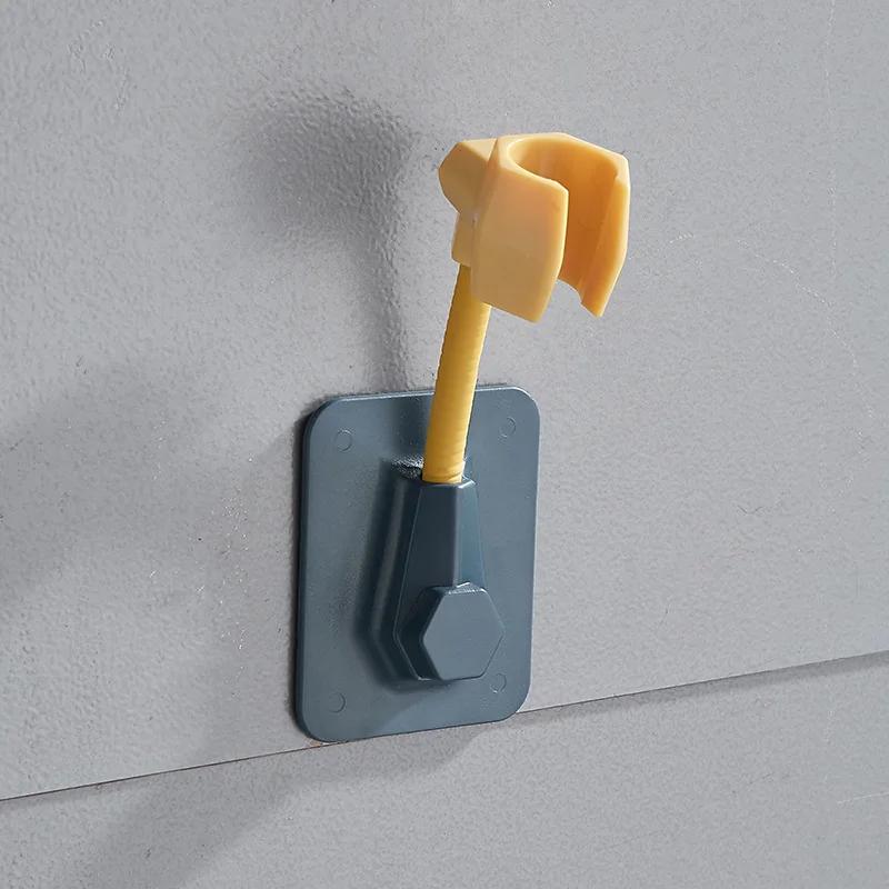 

Регулируемый кронштейн для душевой лейки в ванной комнате, настенный держатель для распылителя жёлтый