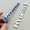3D Metal Car Sticker Logo HYBRID Fender Side Rear Trunk Badge Emblem For Toyota RAV4 Prius Camry Accord Sienna Auto Accessories