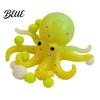 Stress Relief Gift for Adults Realistic Octopus Squeeze Toy Soft Slow-Rising Fidget Decompression Cute TPR Gadget Kids Portable Reliever