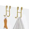 No-Drill Shower Door Hook S Shape Hanging Towel Rack Multi-Functional Bathroom Hanger  Bathroom