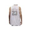 Jordan Striped Logo Loose Breathable Mesh Sports Vest Men Tops White DM1381-100