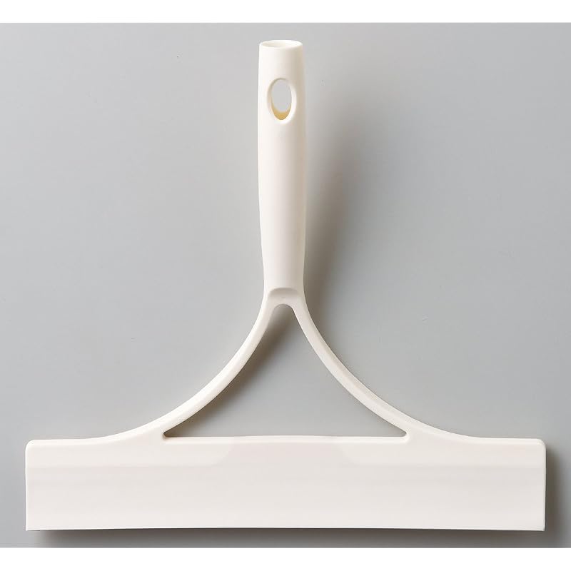 Yamazaki Sangyo Satto Water Squeegee, Set of 2, White, 25cm (W) x 4.6cm (D) x 23cm (H)
