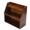 Wooden Wall Mounted Display Shelf Rack 3 Tier Vintage Display Shelf for Tea Set Cup Trinket Collectibles Succulents