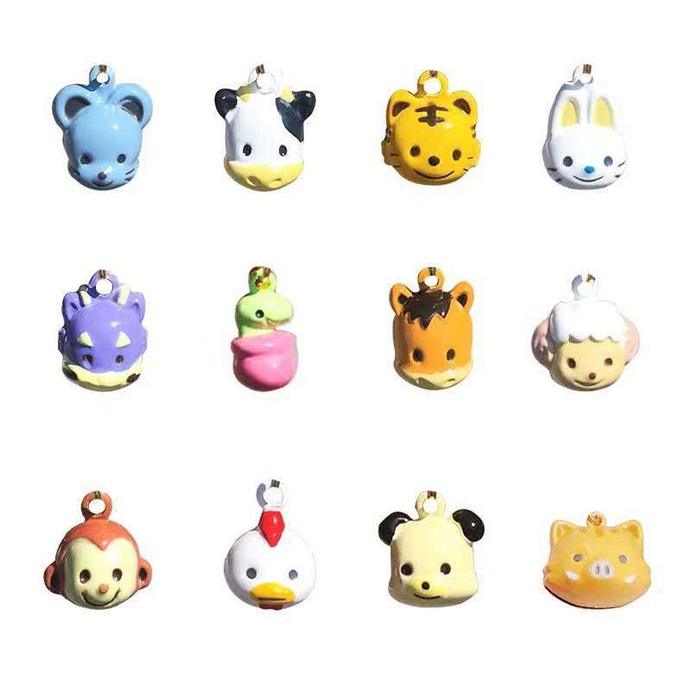 Design Bell Zinc Zinc Alloy Bag Pendent Chinese Style Pendant Chinese Zodiac Women Key Chain Car Key Ring