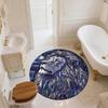 Lion King Pattern Round rug,Carpet Rug for Living Room Bedroom  Playroom ,Non-slip Floor Mat,Holiday Gifts and Birthday Gifts.