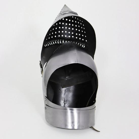 Medieval Pigface Fully Functional 20 Gauge Steel Head Armor Battle Ready Armor Helmet Gift