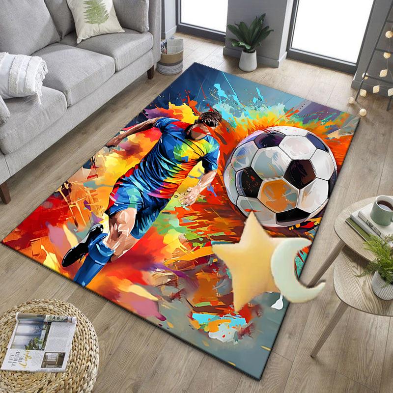 Baseball Feuerkraft Büro Teppich Stuhlmatte, Spielteppich, Geeignet für Eingang, Schlafzimmer, Wohnzimmer, Schreibtisch, Weihnachtsgeschenk