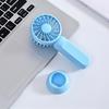 Modern Design Handheld Fan USB Rechargeable Foldable Table Fan with Base for Car RV Outdoor Household Hotel Use Portable Fan