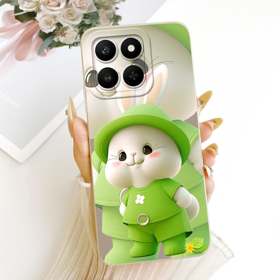 Etui For Honor 400 Smart 5G LGN-NX1 Urocze Śmieszne Kreskówkowe Pokrowiec Odporne na Wstrząsy Etui na Telefon Dla Honor X7d 4G HonorX7d 5G Miękkie Pokrowce Torby