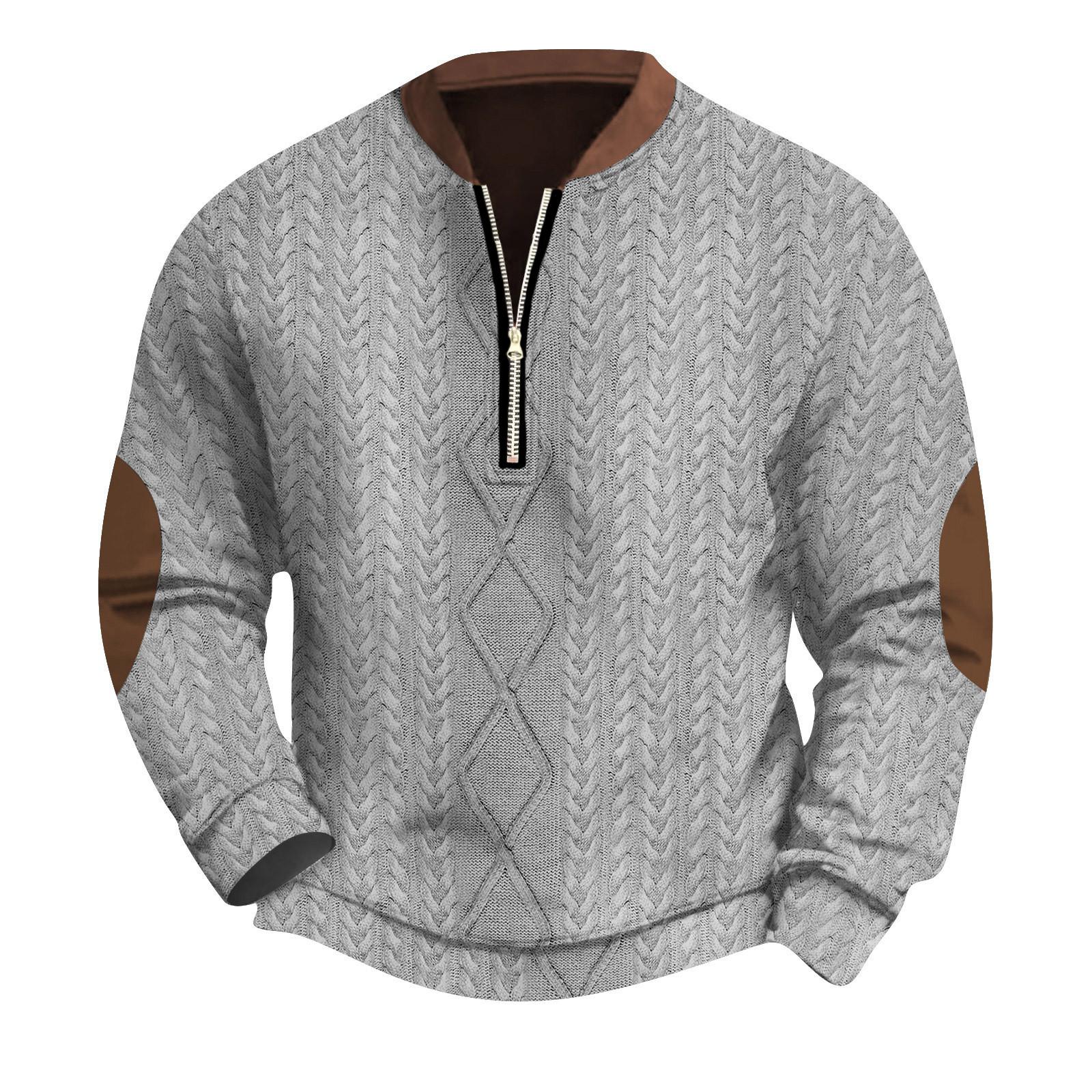 

Мужская повседневная толстовка в стиле ретро с градиентным принтом XL