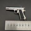 1:3 Metal M1911 Toy Gun Detachable Model Alloy Keychain Look Real Collection Pubg  Prop Fidgets Toy Birthday Gift For Boys