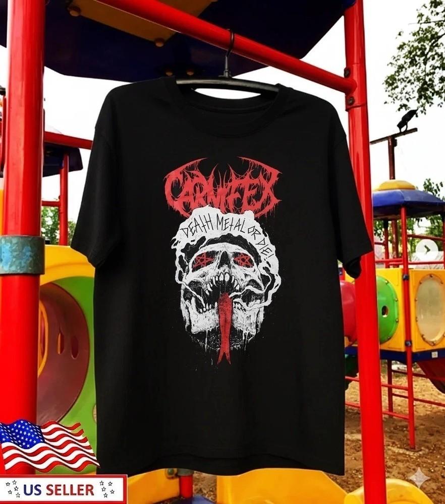 

Hot Carnifex Band Death Metal Black Comfort Colors S to 5XL Shirt ZL569 Unisex T-Shirt S