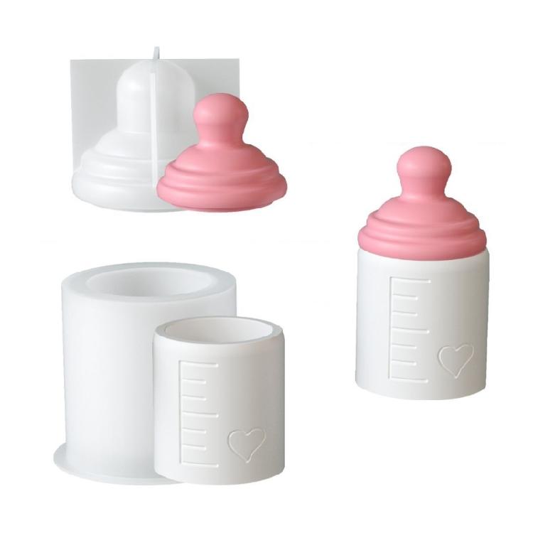 

Silicone Craft Mold for Candle Holder with Lid Jewelry Storage Container Mould Elegant Home Accessories 1
