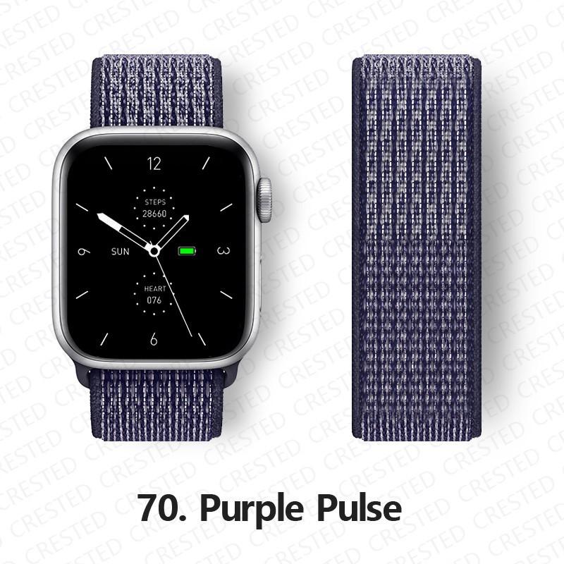 Pasek Nylonowy z Pętelką Do Pasków Apple Watch 44mm 40mm 49mm 41mm 45mm 46mm paski Bransoleta iWatch Seria 7 6 5 se 8 9 ultra 2 3 10 11
