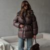 Winter Hooded Zipper Comfortable Warm Jacket